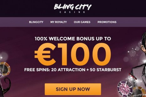 10 бесплатных вращений BlingCity Casino