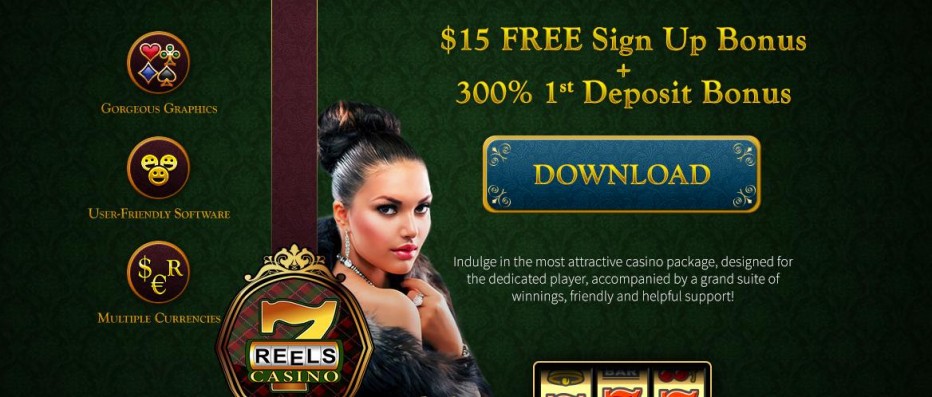 Бездепозитный бонус 15$ 7Reels Casino