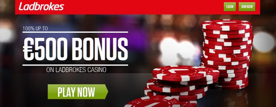 Бездепозитный бонус 5€ Ladbrokes Casino