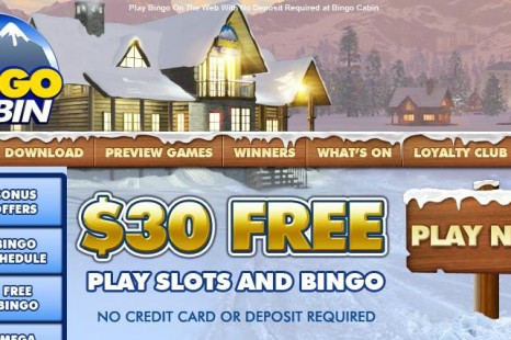 Бездепозитный бонус $30 BingoCabin