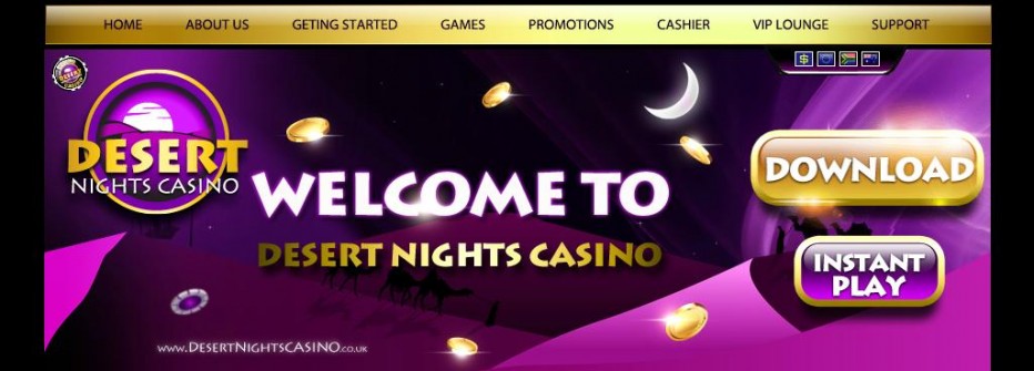 Бездепозитный бонус 10$ Desert Nights Casino