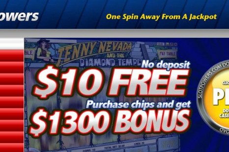 Бездепозитный бонус 10$ Slot Power Casino