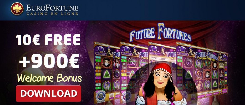 Бездепозитный бонус €10 EuroFortune Casino