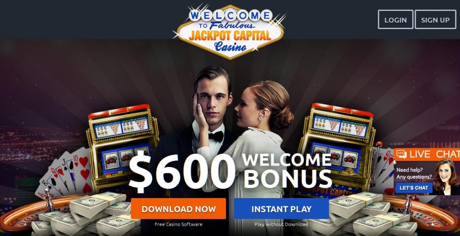 25 бесплатных вращений Jackpot Capital Casino