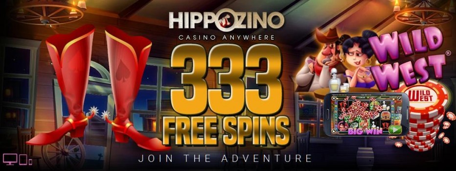 33 бесплатных вращений Hippozino Casino