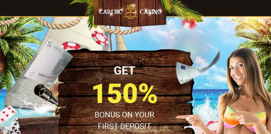 10 бесплатных вращений Caribic Casino