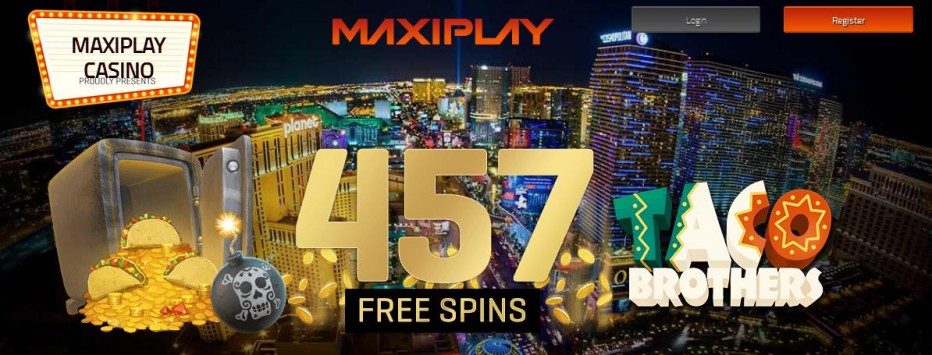 57 бесплатных вращений MaxiPlay Casino