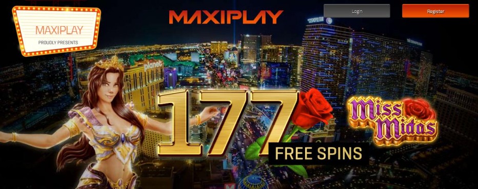 17 бесплатных вращений MaxiPlay Casino