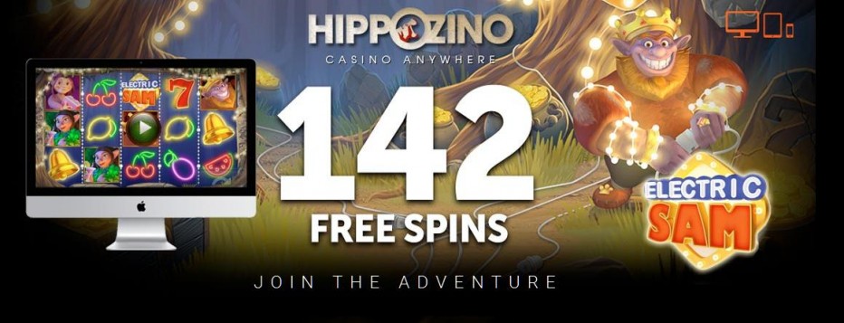 22 бесплатных вращений Hippozino Casino