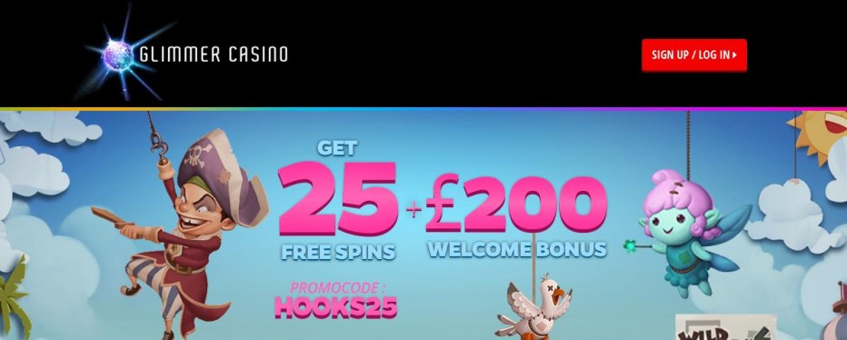 25 бесплатных вращений Glimmer Casino