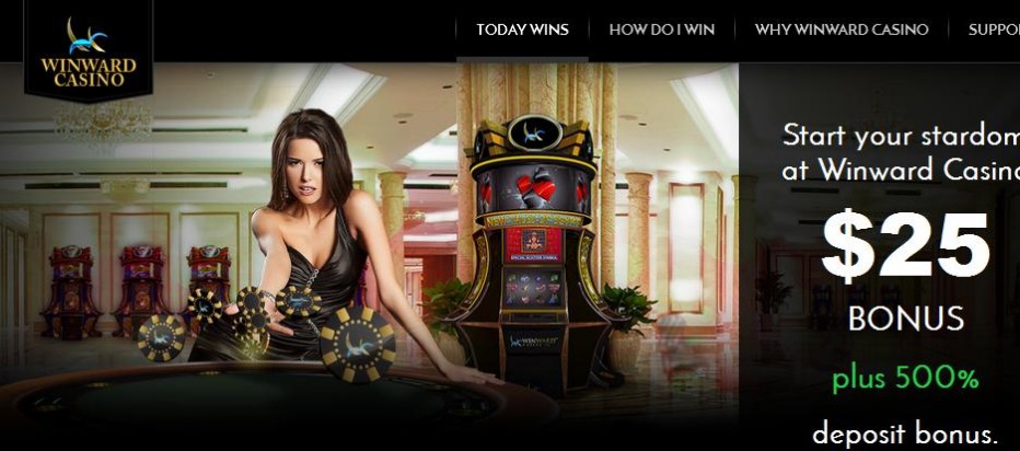 Бездепозитный бонус $25 Winward Casino
