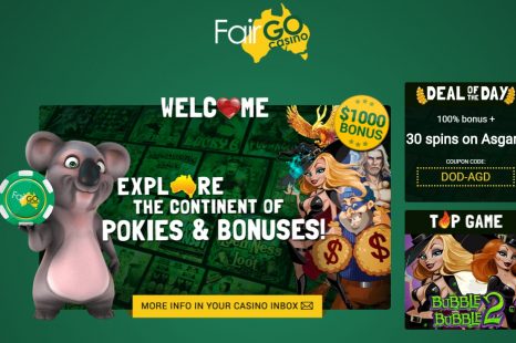 5 австралийских долларов за регистрацию в казино FairGo Casino
