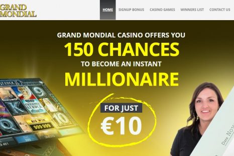 2500$ Фри Плей бонус казино Grand Mondial