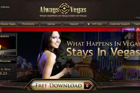 Бездепозитный бонус 10$ Always Vegas Casino