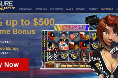 Бездепозитный бонус 25$ Treasure Mile Casino
