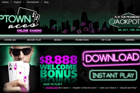 100 бесплатных вращения UpTown Aces Casino