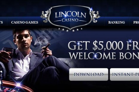 Бездепозитный бонус 15$ Lincoln Casino