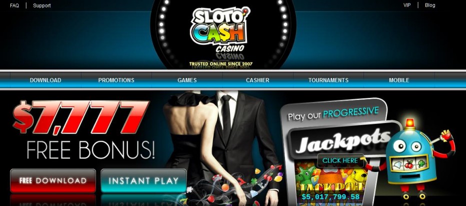 100 бесплатных вращения Sloto’Cash Casino