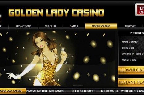 Free Play 175$ Golden Lady Casino
