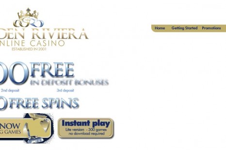 Free Play 2500$ Golden Riviera Casino