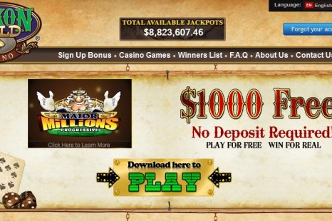 Free Play 1000$ Yukon Gold Casino