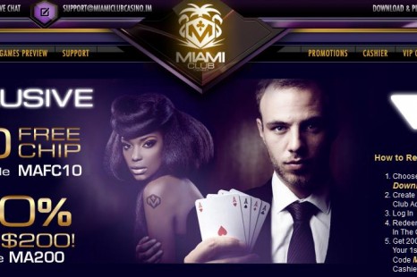 Бездепозитный бонус 5$ Miami Club Casino