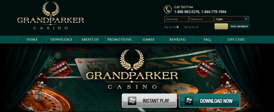 49 бесплатных вращений Grand Parker Casino
