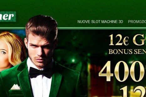 Бездепозитный бонус 12€ Mister Winner Casino