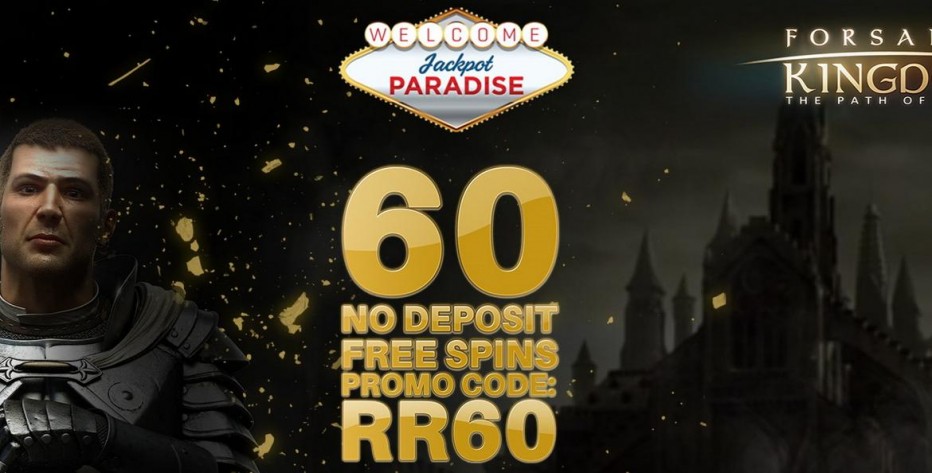 60 бесплатных вращений Jackpot Paradise Casino