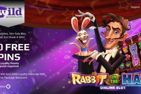 50 бесплатных вращений WildJackpots Casino