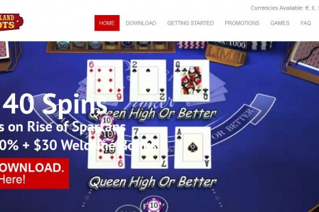 40 бесплатных вращений Treasure Island Jackpots Casino