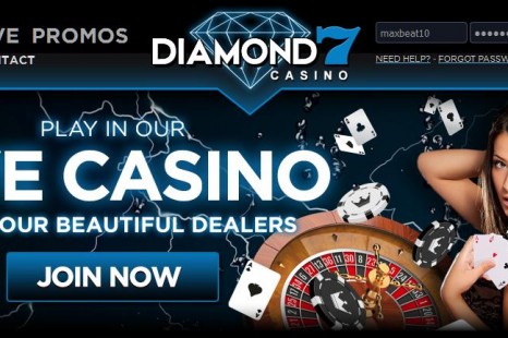 50 бесплатных вращений Diamond7 Casino