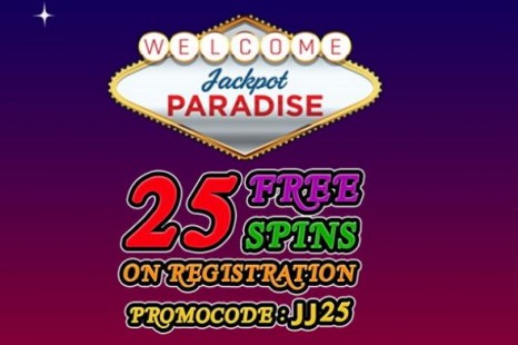 25 бесплатных вращений Jackpot Paradise Casino