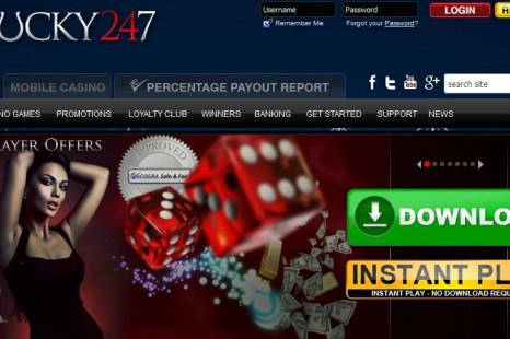 Бездепозитный бонус $7.77 Lucky247 Casino