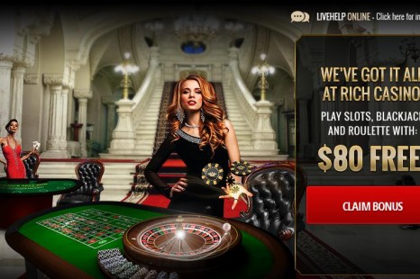 Бездепозитный бонус $55 Rich Casino