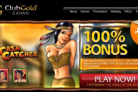 Бездепозитный бонус €20 Club Gold Casino