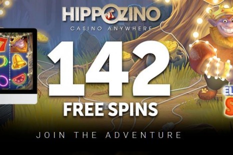 22 бесплатных вращений Hippozino Casino