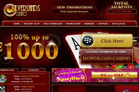 50 бесплатных вращений Silver Sands Casino