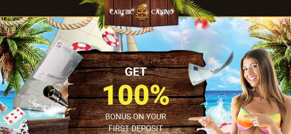 10 бесплатных вращений Caribic Casino