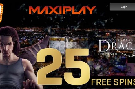 25 бесплатных вращений MaxiPlay Casino