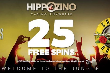 25 бесплатных вращений Hippozino Casino