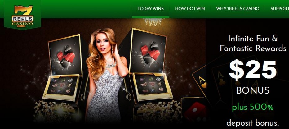Бездепозитный бонус $25 7Reels Casino