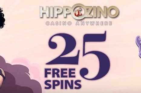 25 бесплатных вращений Hippozino Casino