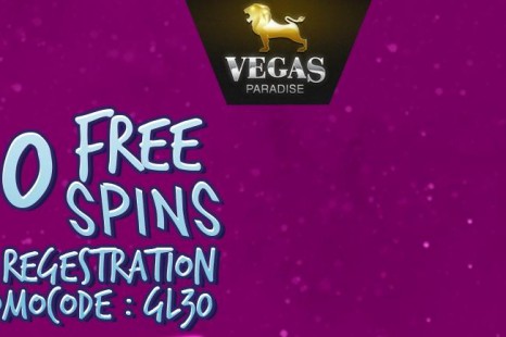 30 бесплатных вращений Vegas Paradise Casino