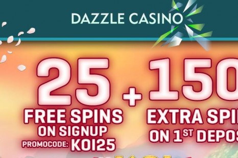 30 бесплатных вращений Dazzle Casino