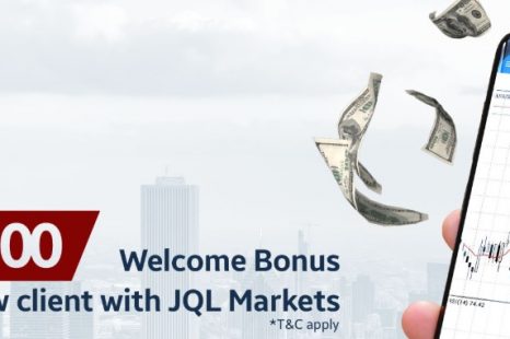 Бездепозитный форекс бонус $100 JQL Markets
