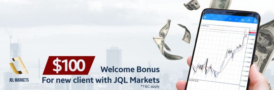 Бездепозитный форекс бонус $100 JQL Markets