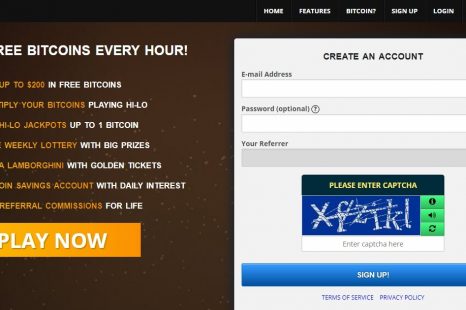 Бесплатная раздача криптовалют Bitcoin Lottery