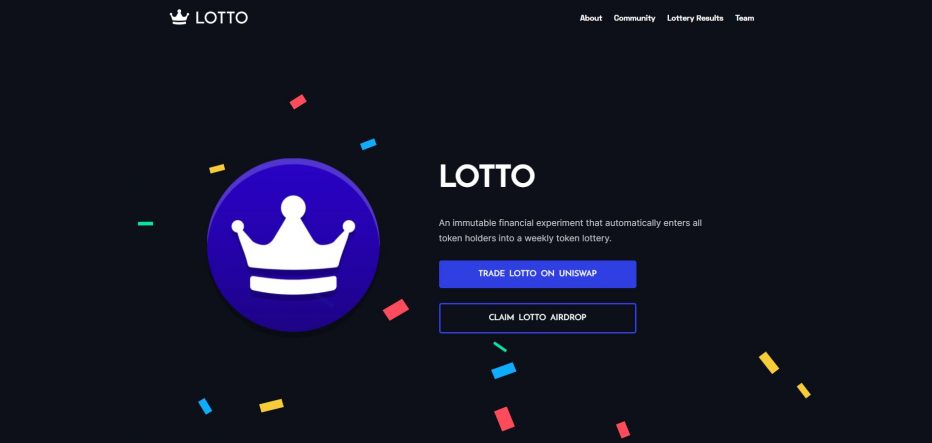 Бесплатная раздача криптовалют $50 Lotto Finance