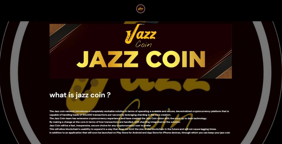 Бесплатная раздача криптовалют $390 Jazz Coin